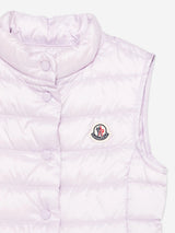 Moncler Enfant Girls Down Padded Liane Gilet in Purple