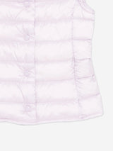 Moncler Enfant Girls Down Padded Liane Gilet in Purple