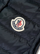 Moncler Enfant Girls Down Padded Liane Gilet in Navy