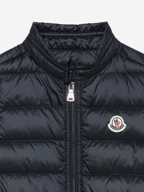 Moncler Enfant Boys Down Padded Gui Gilet in Navy