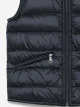 Moncler Enfant Boys Down Padded Gui Gilet in Navy
