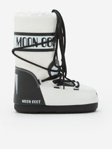 Moon Boot Kids Icon Panda Boots in White