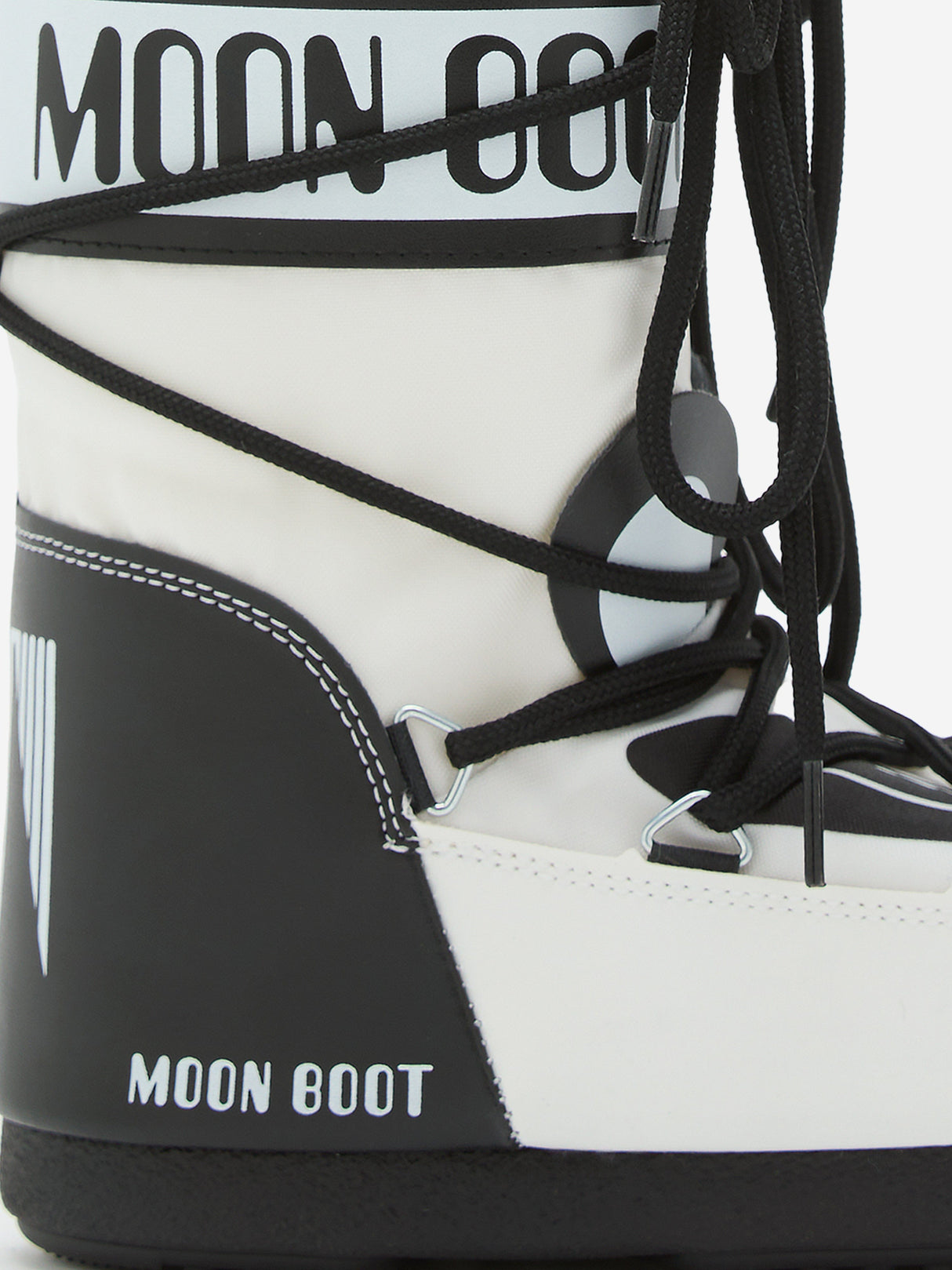 Moon Boot Kids Icon Panda Boots in White