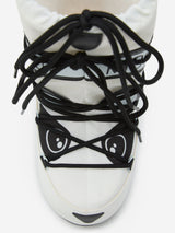 Moon Boot Kids Icon Panda Boots in White