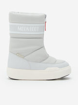 Moon Boot Kids JR Park Zip High WP Boots in Grey