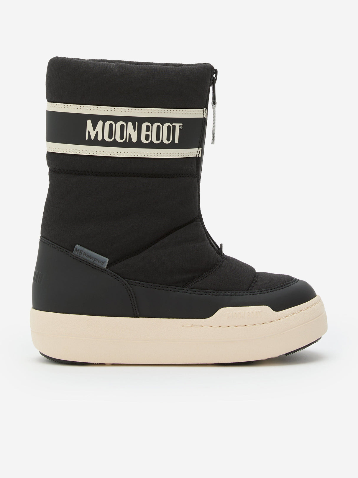 Moon Boot Kids JR Park Zip High WP Boots in Black