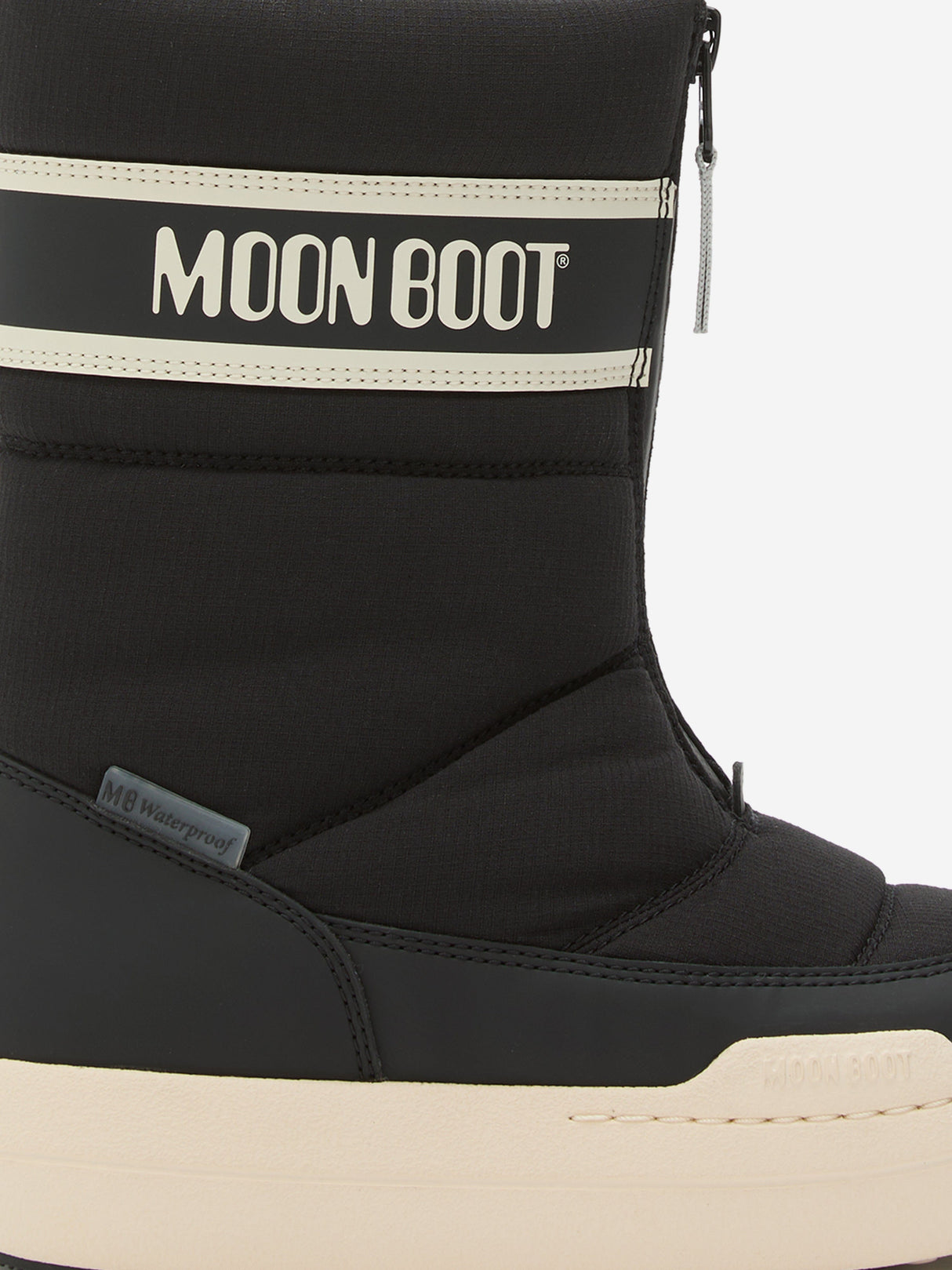 Moon Boot Kids JR Park Zip High WP Boots in Black