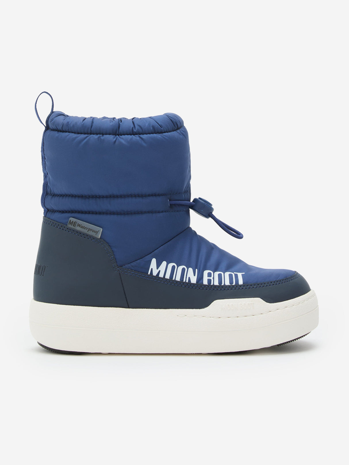 Moon Boot Kids JR Park Tube Mid WP Boots in Blue