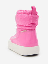 Moon Boot Girls JR Park Tube Mid Glitter WP Boots in Pink