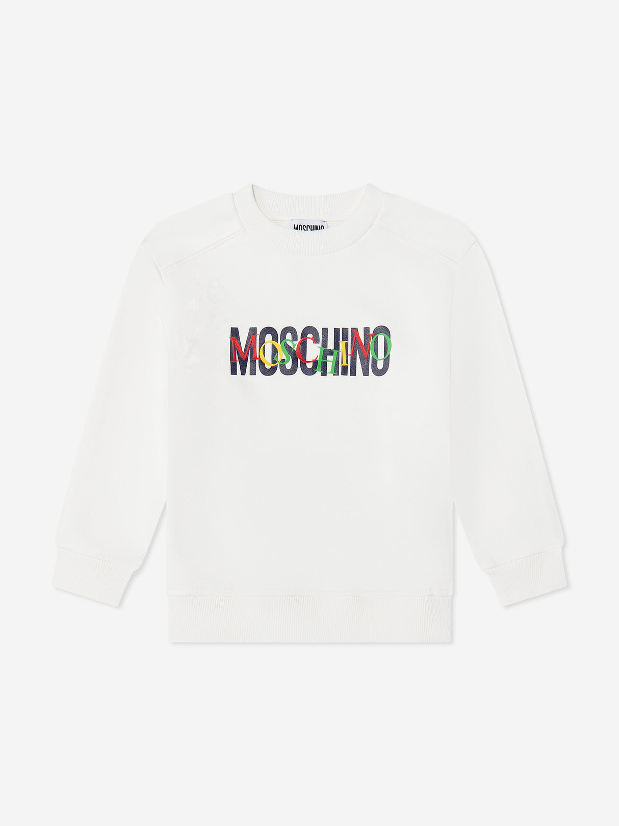 Moschino Kids Logo Tracksuit in Ivory