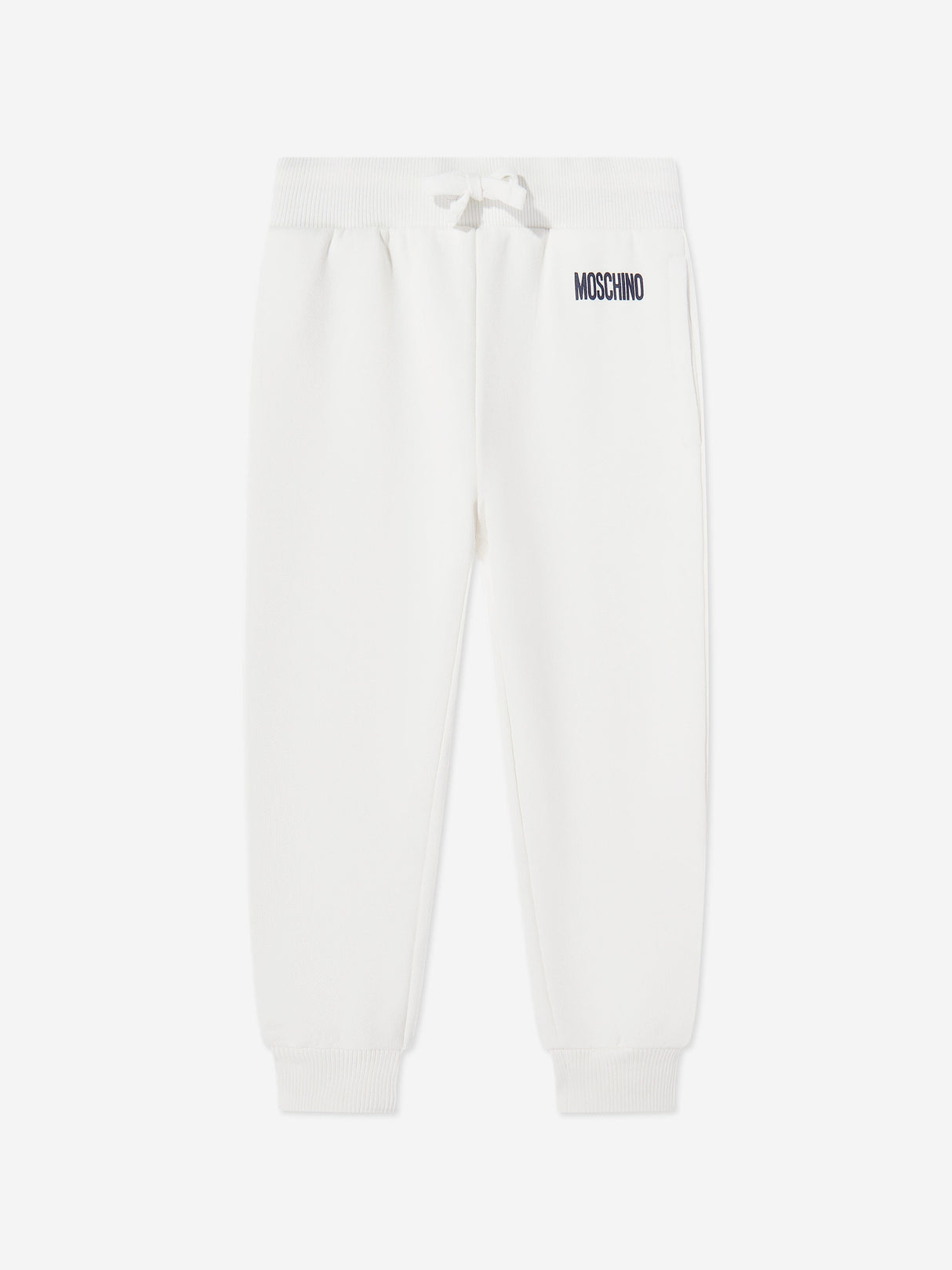 Moschino Kids Logo Tracksuit in Ivory