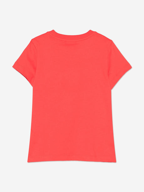 Moschino Kids Seasonal Teddy T-Shirt in Red