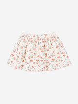 Moschino Baby Girls Floral Teddy Bear Skirt Set in Ivory