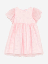 Moschino Baby Girls Bear Logo Dress in Pink