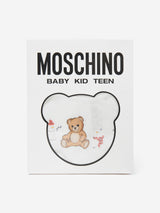 Moschino Baby Seasonal Trouser Set in Ivory