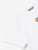 Moschino Girls Teddy Bear T-Shirt in White