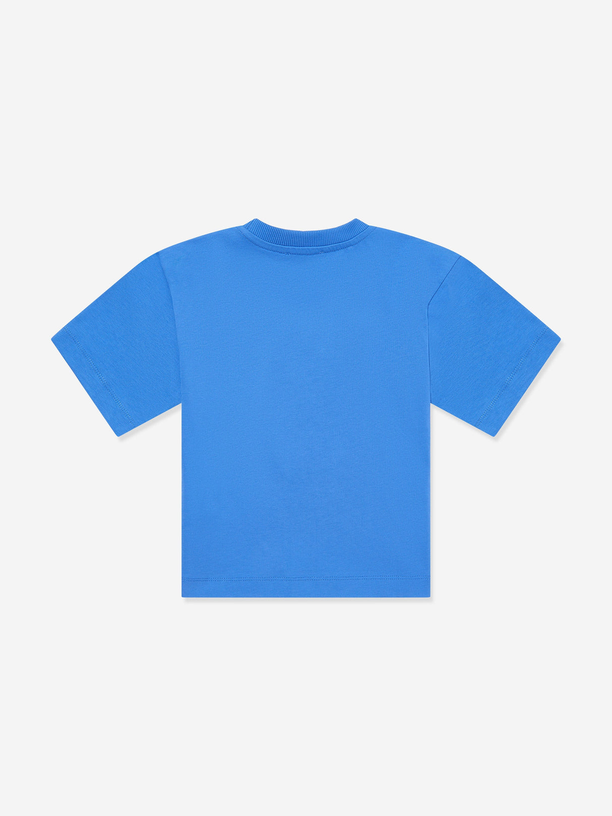 Moschino Kids Teddy Bear Logo T-Shirt in Blue