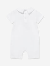 Moschino Baby Teddy Bear Romper in White