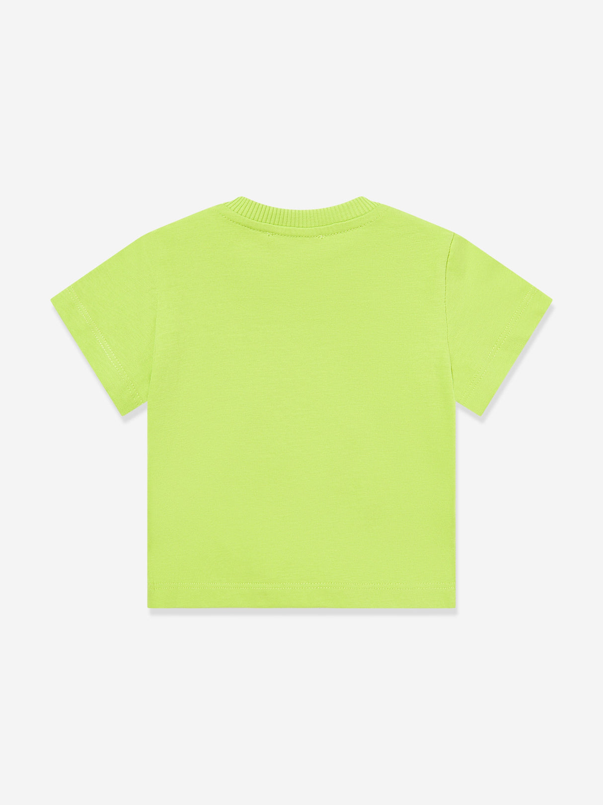 Moschino Baby Teddy Bear Logo T-Shirt in Green