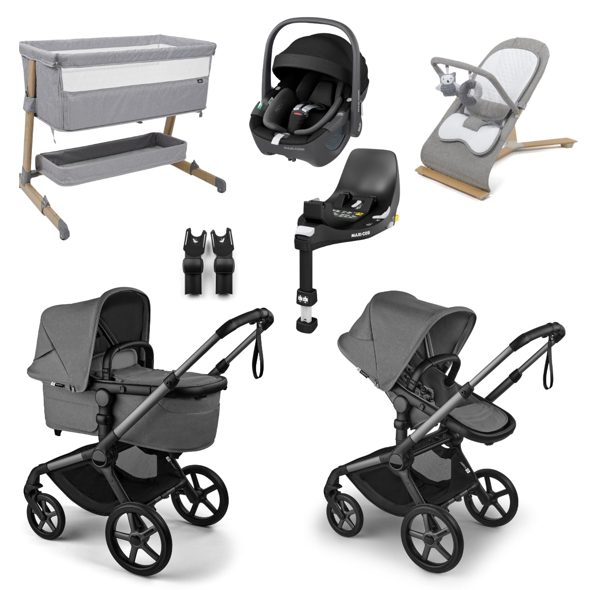 Bugaboo Fox 5 Renew Essential 360 Travel & Nursery Bundle