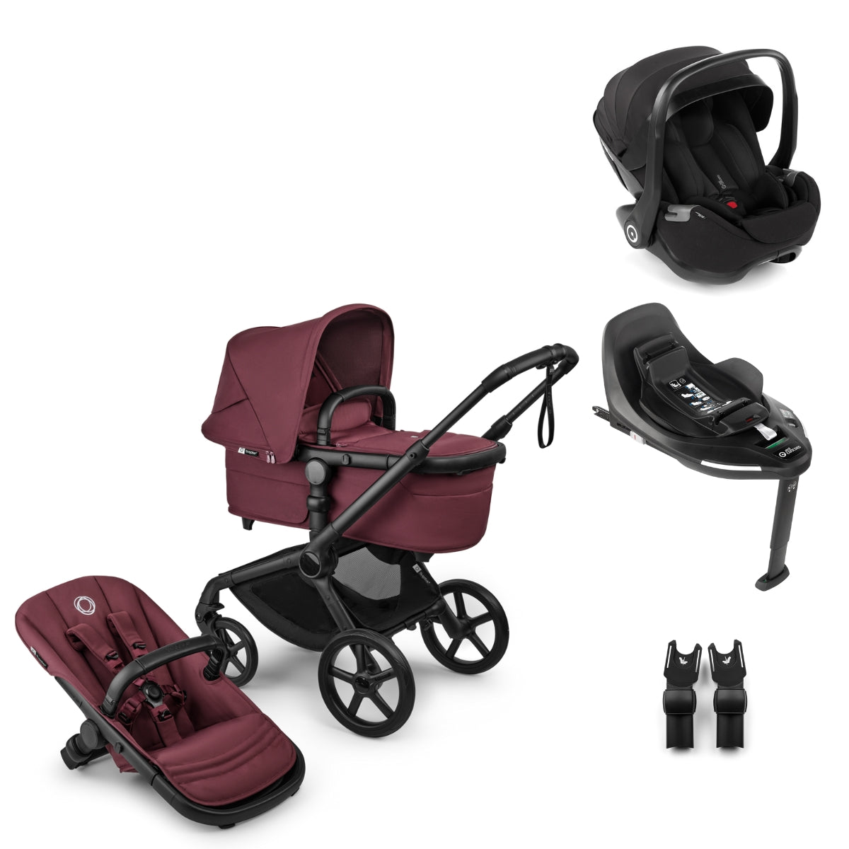 Bugaboo Fox 5 Renew Travel System with 360 Car Seat