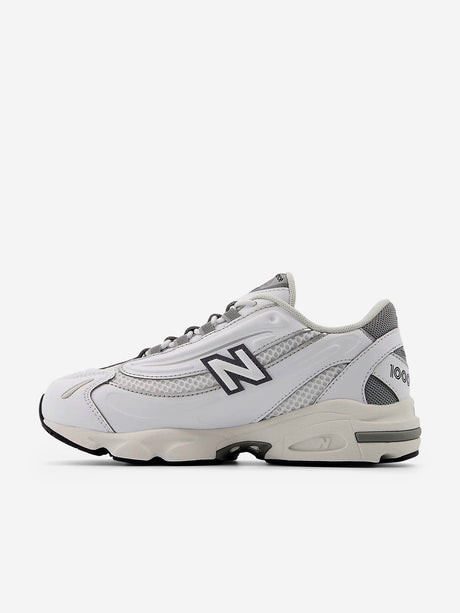 New Balance Kids 1000 Bungee Lace Trainers in White