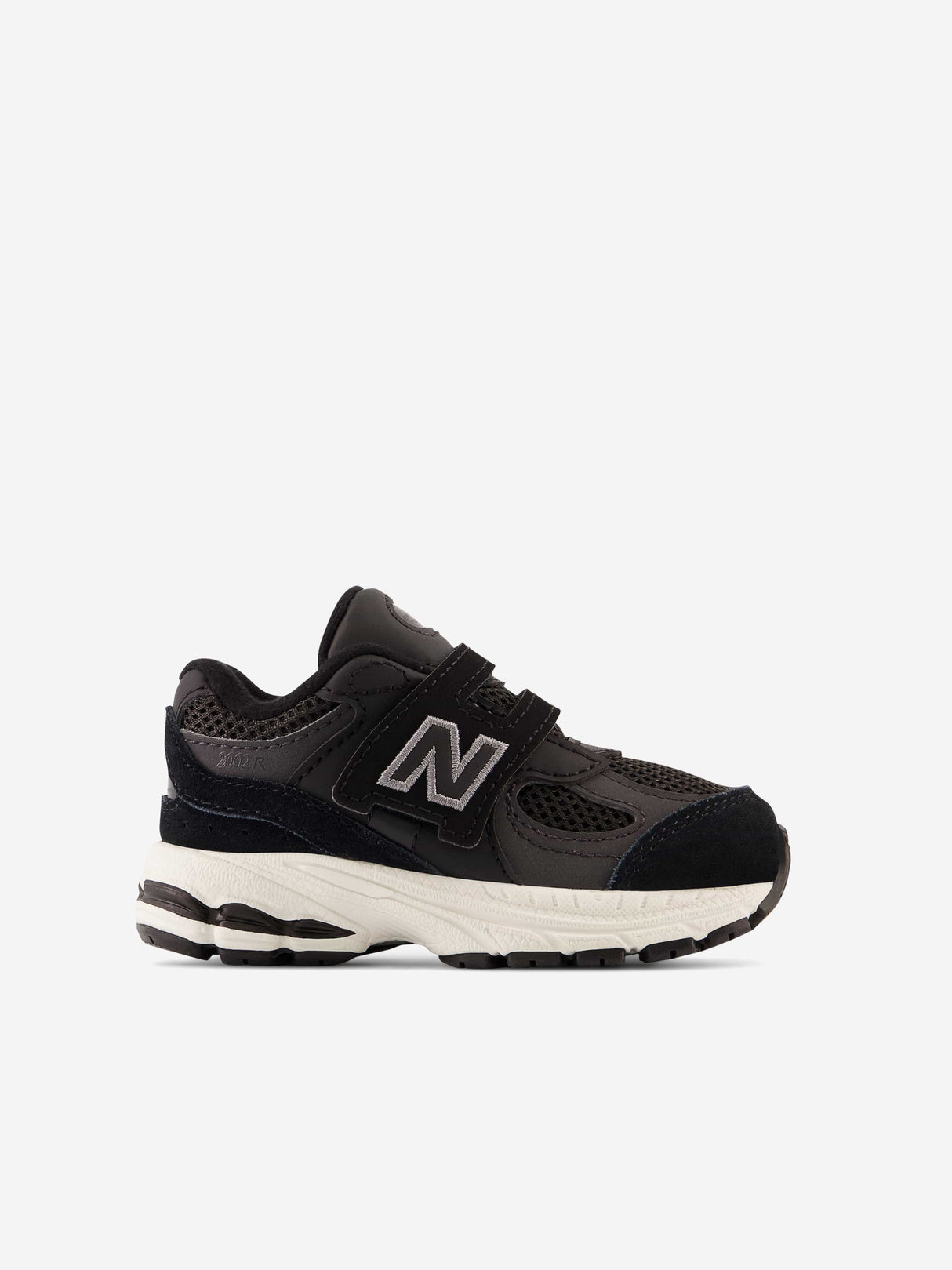 New Balance Kids 2002 Velcro Trainers in Black
