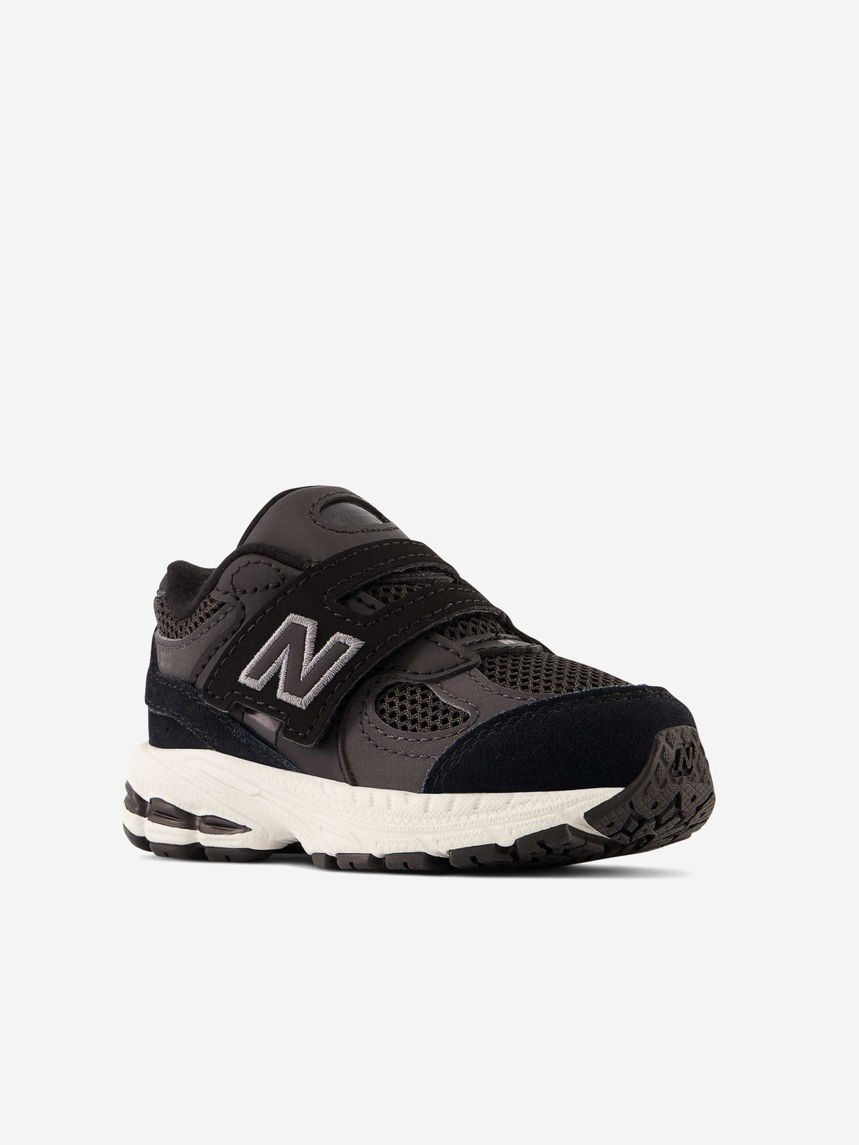 New Balance Kids 2002 Velcro Trainers in Black