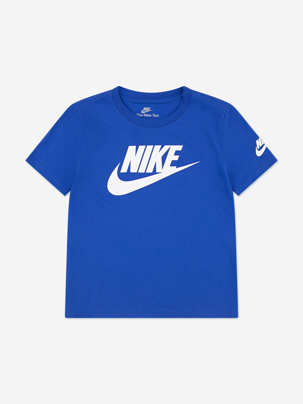 Nike Kids Futura Evergreen T-Shirt in Blue
