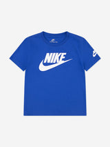 Nike Kids Futura Evergreen T-Shirt in Blue