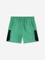 Nike Boys Miller Challenge DF Short Set in Green