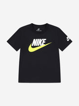 Nike Kids Club Family Knit T-Shirt in Black