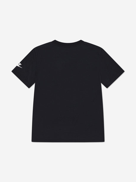 Nike Kids Club Family Knit T-Shirt in Black