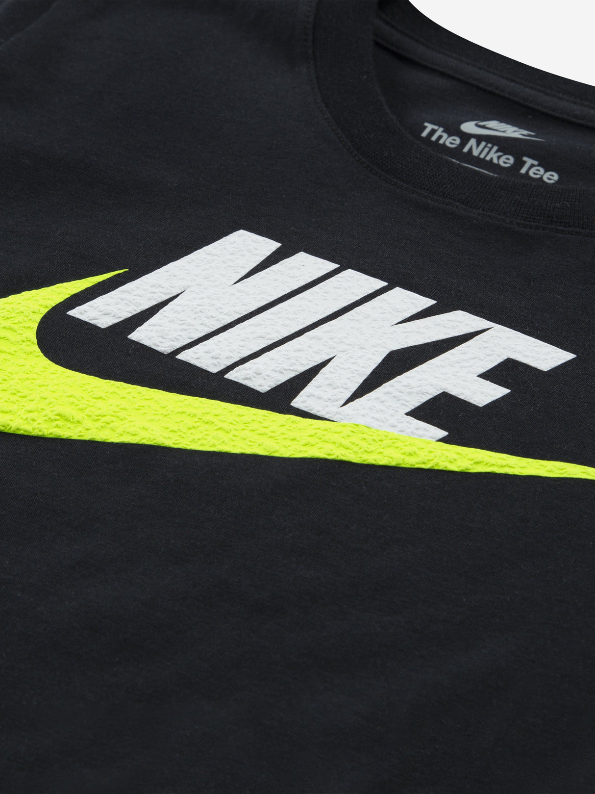 Nike Kids Club Family Knit T-Shirt in Black