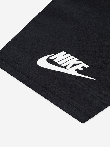 Nike Kids Club Family Knit T-Shirt in Black