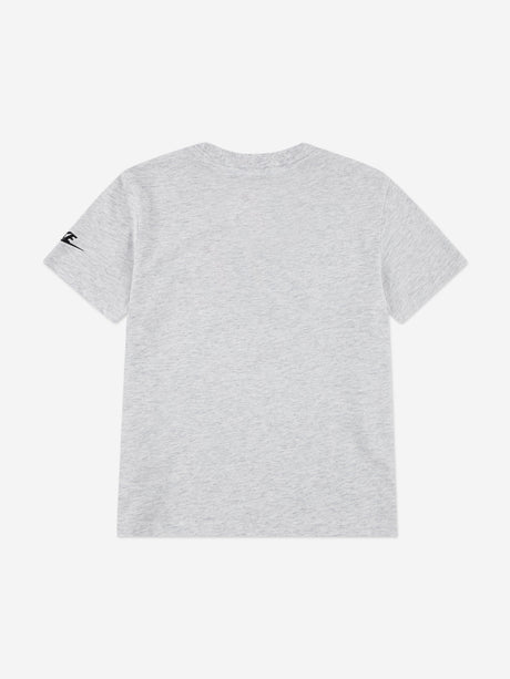 Nike Kids Club Family Knit T-Shirt in Grey
