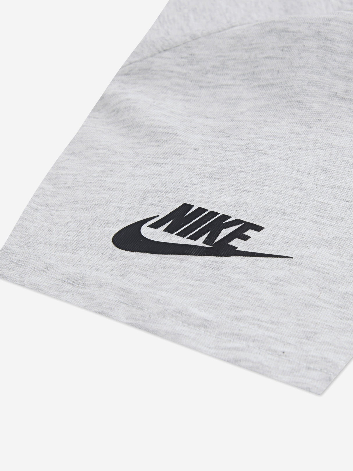 Nike Kids Club Family Knit T-Shirt in Grey