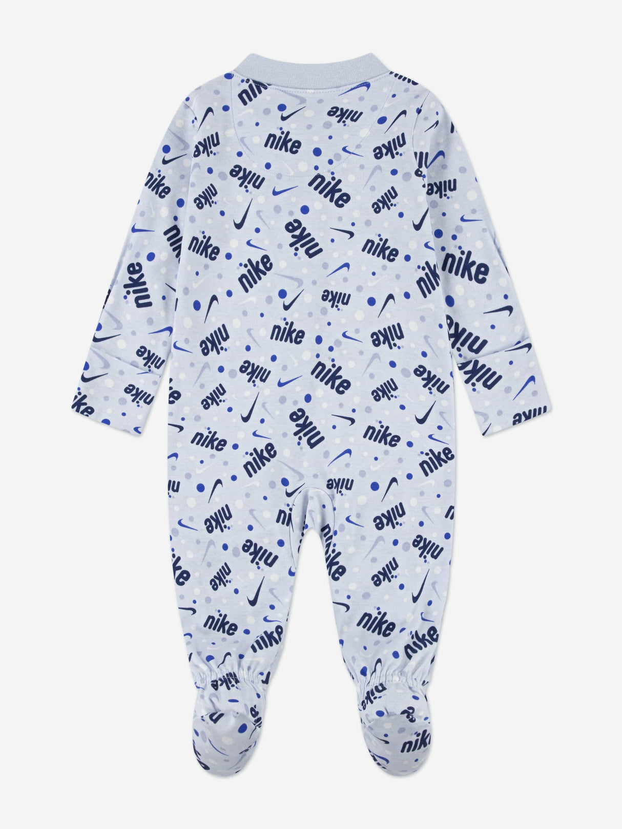 Nike Baby Boys Play For All AOP Babygrow in Blue