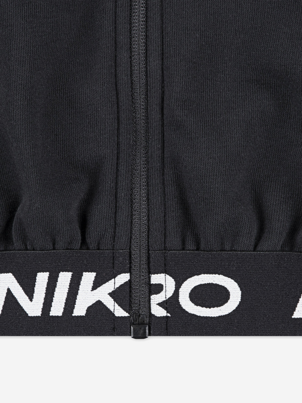 Nike Girls NP Essentials Zip Up Top in Black