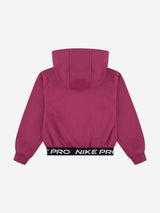 Nike Girls NP Essentials Zip Up Top in Pink