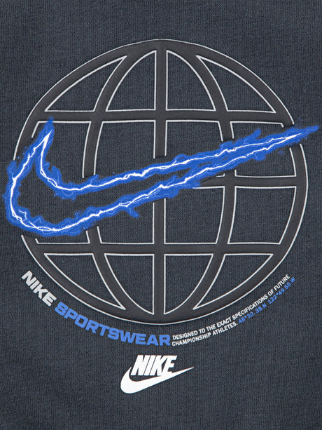 Nike Boys NSW Fleece Tracksuit in Grey