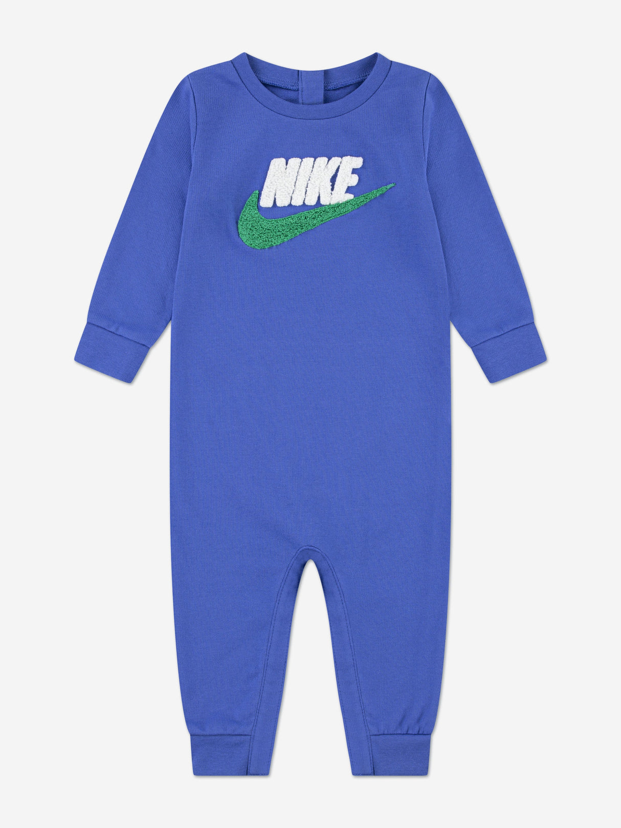 Nike Baby Club Chenille Coverall in Blue