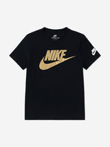 Nike Kids Futura Evergreen T-Shirt in Black