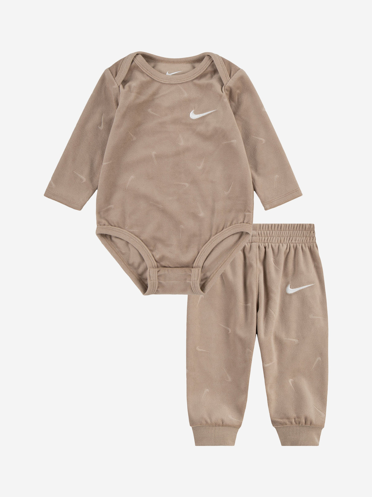 Nike Baby New Impressions Bodysuit Set in Brown