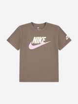 Nike Kids Club Family Knit Top in Brown