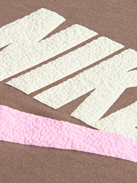 Nike Kids Club Family Knit Top in Brown