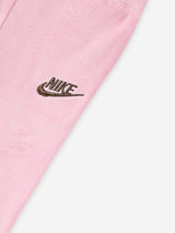 Nike Baby Girls Velour Flare Legging Set in Pink