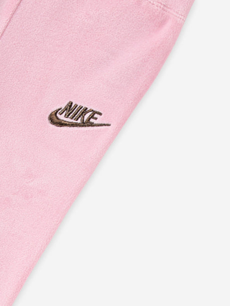 Nike Baby Girls Velour Flare Legging Set in Pink