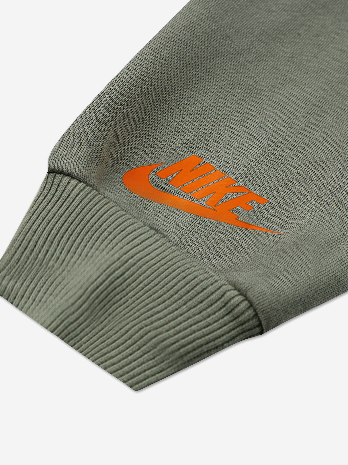 Nike Kids PO Fleece Tracksuit in Green