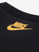 Nike Kids Fleece Logo Tracksuit in Black